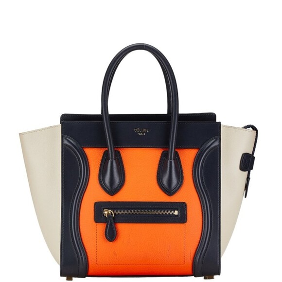 CELINE Beige Leather Bag - Picture 1 of 9